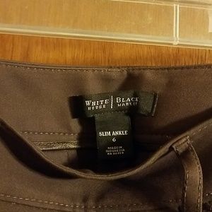 White House Black Market Pants - Brown Slim Ankle Pants White House Black Market Pants - Brown Slim Ankle Pants